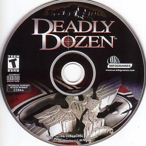 DEADLY DOZEN Classic Original Atari Shooter for Windows PC Game CDrom NEW