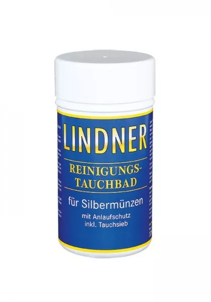 Lindner 8092 Bad Von Reinigung für Münzen Silber, 375 ML