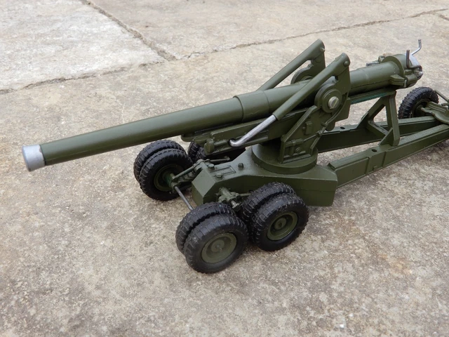 Miniature Britains Canon Long Ton – Véhicule Militaire échelle 1:32 – Métal