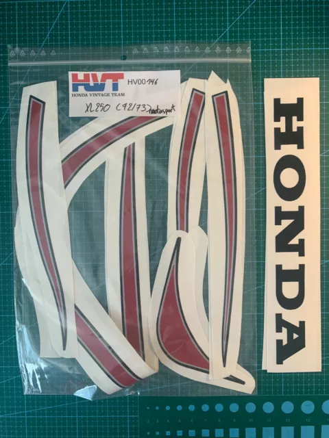 Kit stickers complet pour Honda XL 250 72/73 motorsport