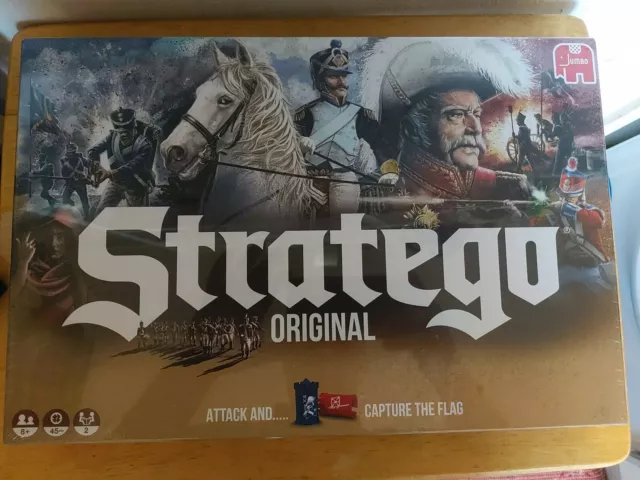 Stratego Original Board Game Risk Battlefield Strategy Jumbo 2 Players (8+) *New