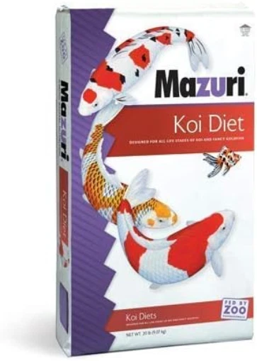 Mazuri | Koi Floating Platinum Nuggets| 20 Pound 20 lb. Bag
