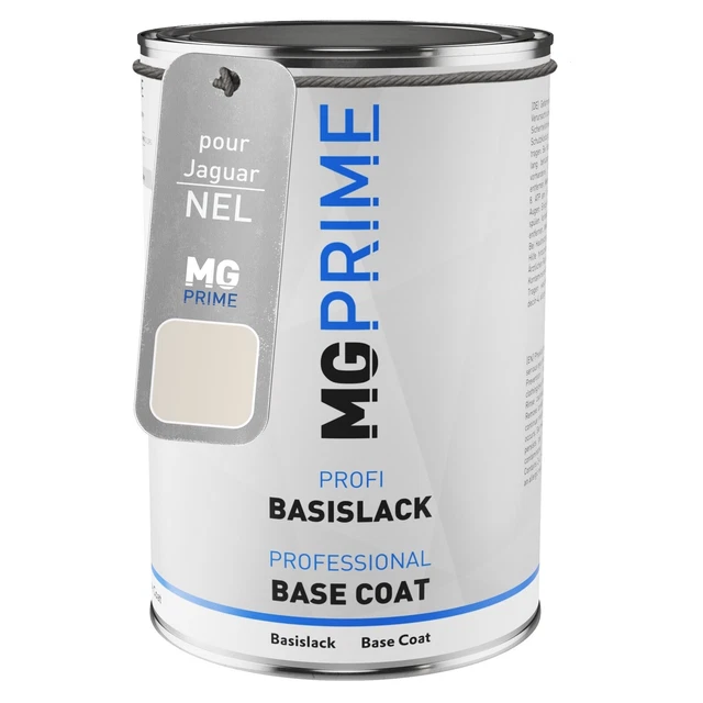 Peinture Voiture pot pour Jaguar NEL JBC2023 Porcelain White 1,0l