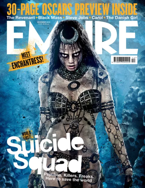 Suicide Squad Empire Poster Jared Leto Deadshot Joker Harley Quinn Enchantress