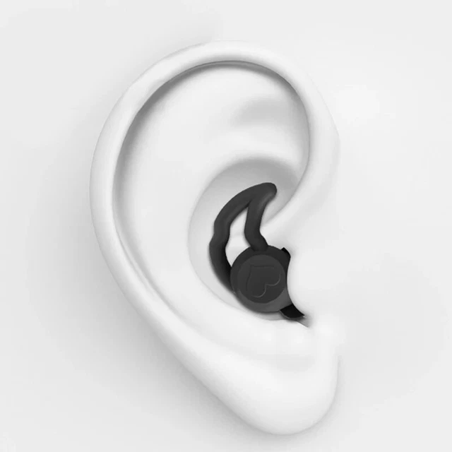 1Pair Soft Silicone Earplugs Noise Reduction Ear Plugs for Travel Study SleHQ