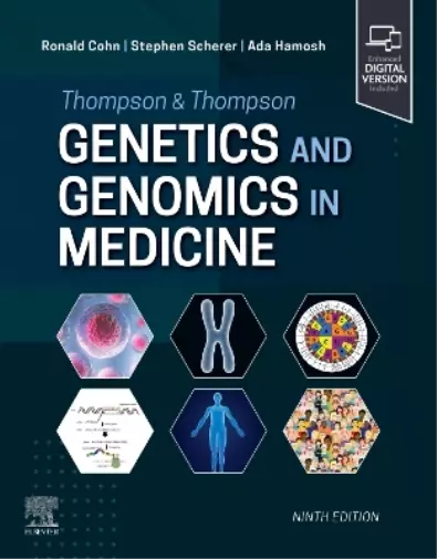 Ronald Cohn Thompson & Thompson Genetics and Genomics in Medicine (Poche)