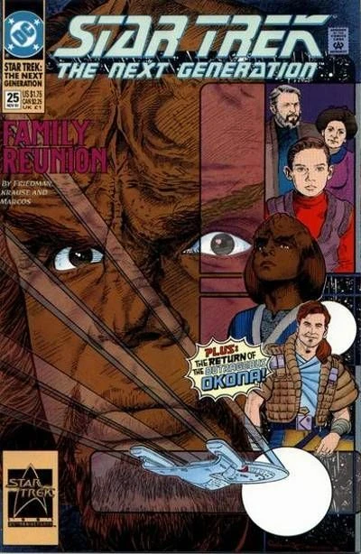 STAR TREK: The Next Generation #25 November 1991 DC Comic Book (NM)