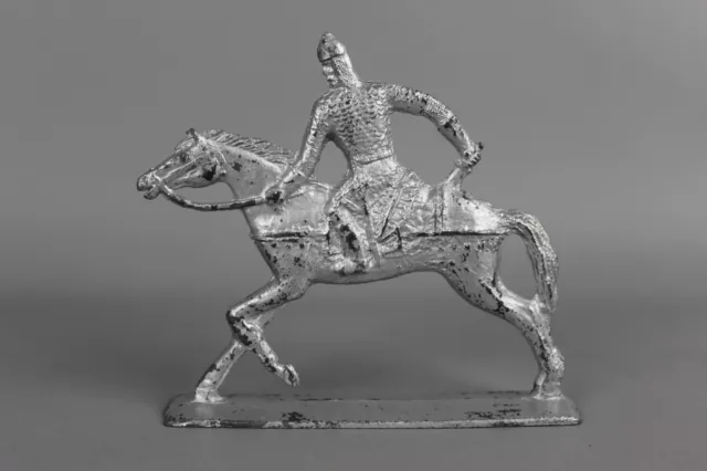 Vintage Soviet Tin toy soldier HORSE Original Military Army USSR ACTION FIGURE