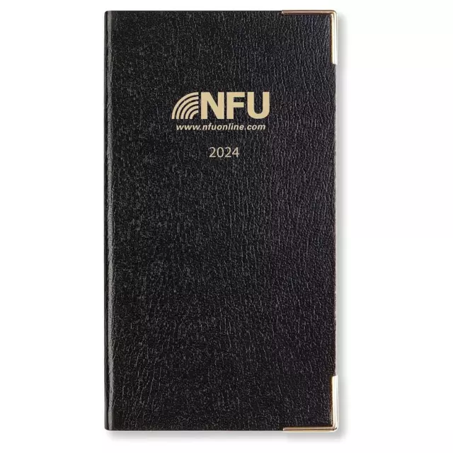 Letts 2024 Diary NFU National Farmers Union Medium Pocket Week to View