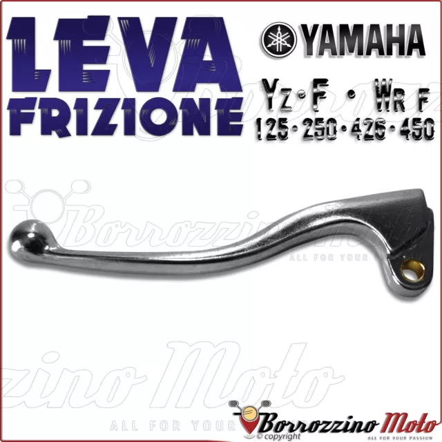 Leva Frizione Sinistra Cromata Yamaha Yz 125-250 2007 2008 2009 2010 2011