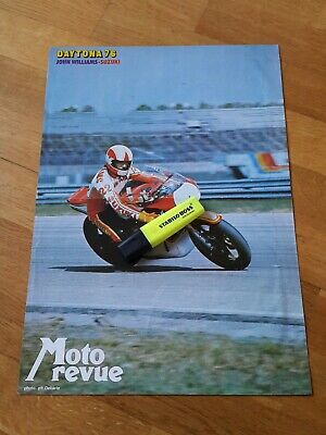 AGV Renold Dunlop BP AGV Vintage Poster KICK magazine Yamaha TA 125 pilote MASA ? 