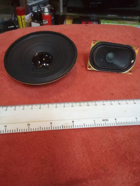 2W 8R Loud Speaker-  2 watt 8 ohm  -  100mm PLUS FREE SPEAKER UK SELLER