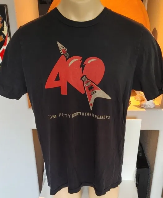 Vintage Tom Petty And The Heartbreakers 40Th Anniversary Tour Shirt.made In Usa