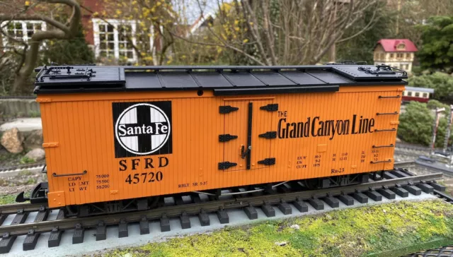 LGB 45720 US Kühlwagen SFRD Santa Fe  Boxcar Güterwagen