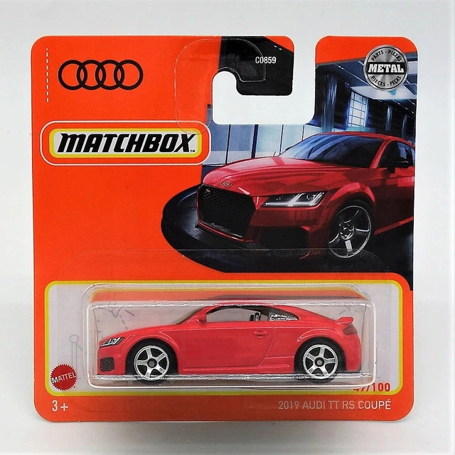 2019 Audi TT RS Coupe Matchbox Diecast Car HFR62