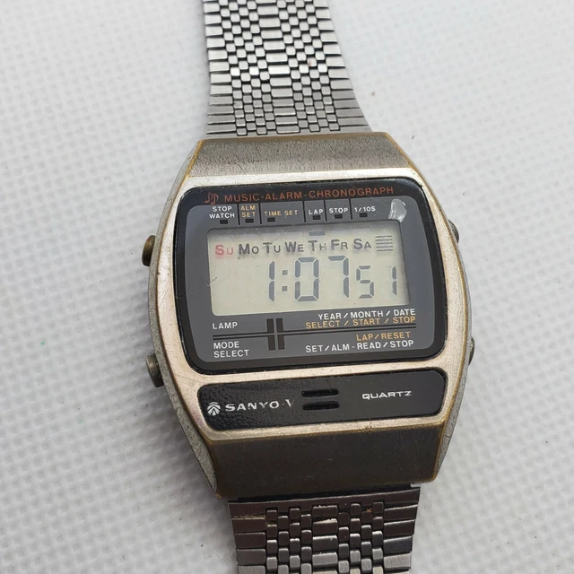 Sanyo digital watch deals