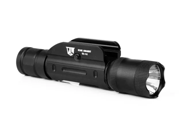 Ozark Armament 600 Lumen Rail Mount Weapon Light with Remote Pressure Switch 2