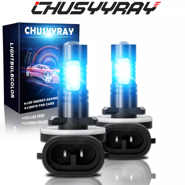 2 Super Bright LED Headlamp Bulbs for Polaris 2008 RANGER 4X4 700 EFI: US