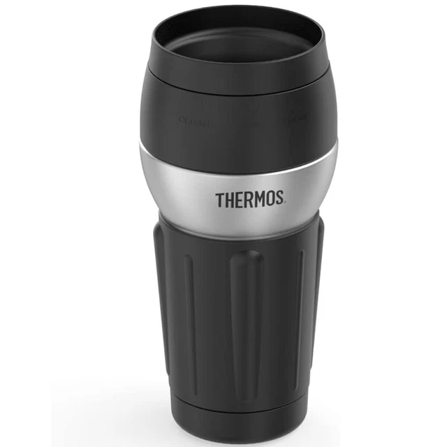 Thermos 14 oz. Stainless Steel 360 Travel Tumbler - Stainless Steel/Black