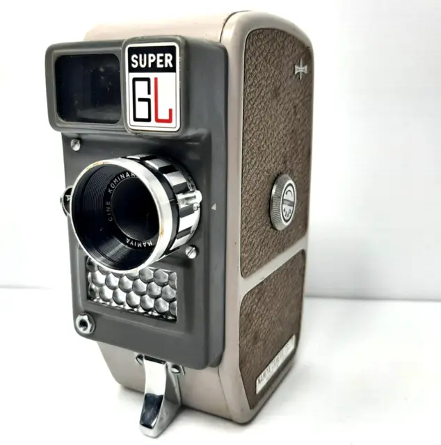 Mamiya 8 Super GL 8mm Movie Camera Cinema Vintage