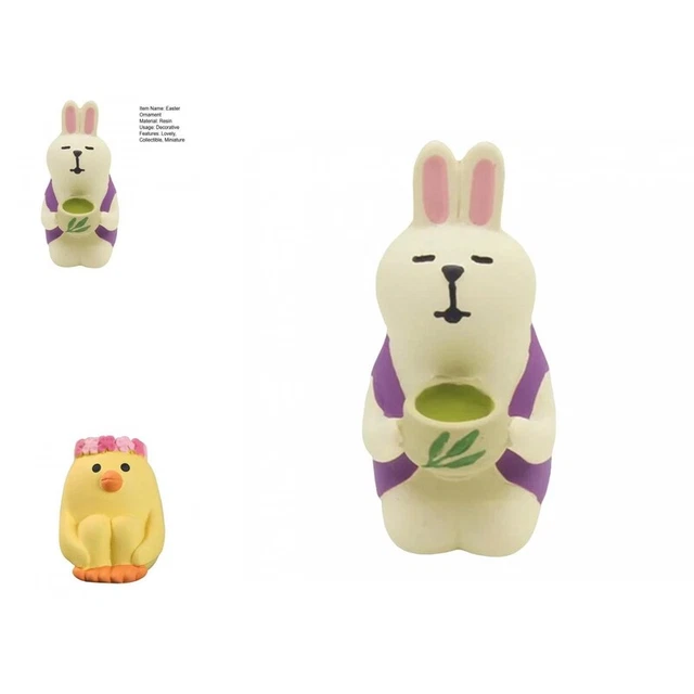 Animal Resin Model Cartoon Decoration Animal Figurine Doll Dollhouse Home Decor