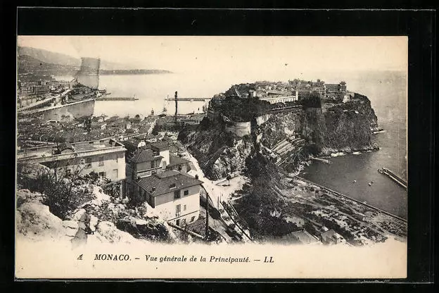 CPA Monaco, Vue générale de la Principauté