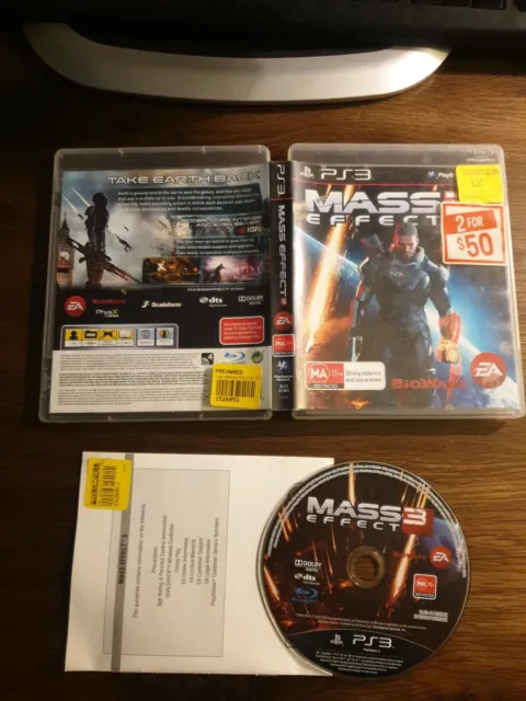 Massive Mass Effect 3 Sony Playstation Ps3 Frew Post See Store Take Earth Back