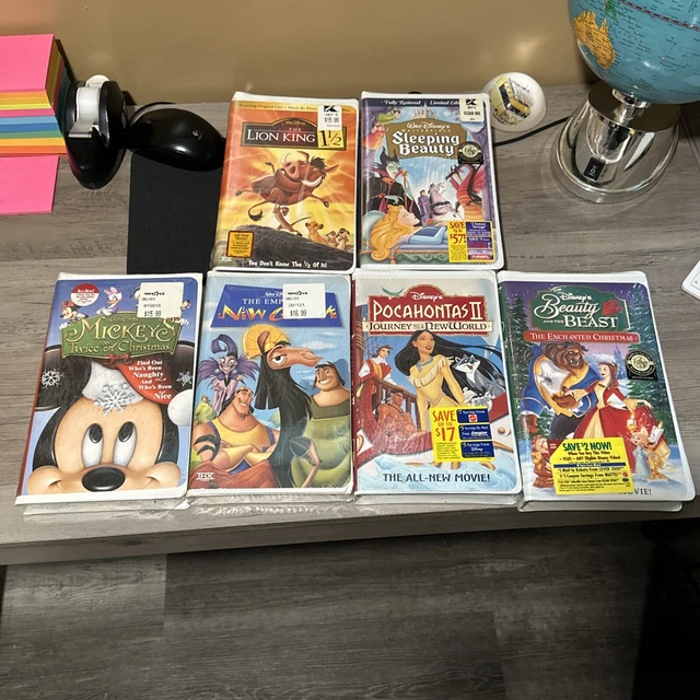 LOT OF 6 Walt Disney VHS Tapes ***Factory Sealed***Brand New*** £23.51 PicClick UK