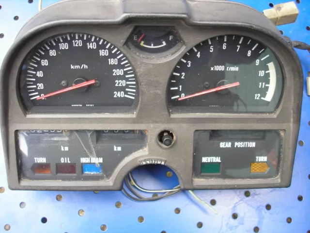 Cockpit Suzuki Gsx 750 E Gs75X Tacho Drehzahlmesser Speedometer Velocimetro 2