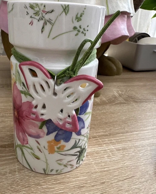 VILLEROY & BOCH 🌷🐰Magnifique Feuille 🍃 Avec Cupcake 🧁 🐣🐰🌷Spring🌷 EUR 66