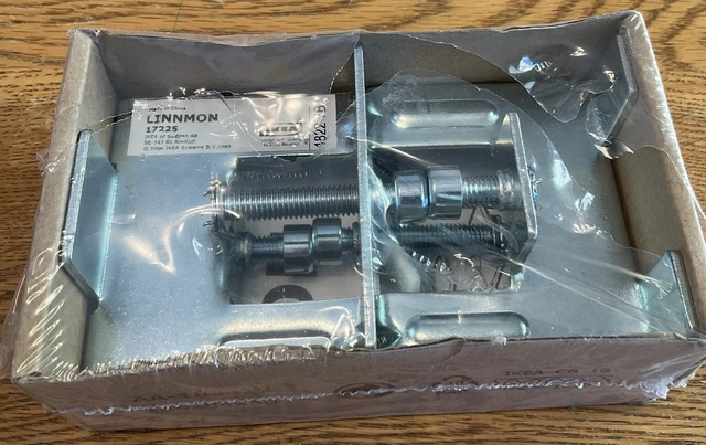 NEW IKEA LINNMON 17225 Table Connecting Bracket Set Box Hardware