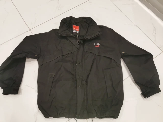 Audi Logo Result Performance Softshell Jacket Size XL - Black Zipped Jacket
