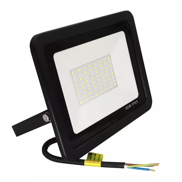 Foco proyector led slim resistencia IP65 50w color luz 6000k 4000lms 24/48h