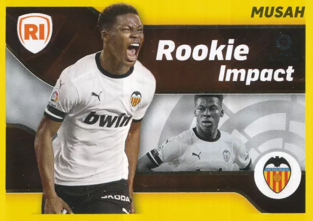 04 Yunus Musah # Rookie Impact Usa Valencia.cf Sticker Panini Liga 2022