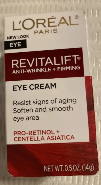 L'Oréal Paris Revitalift Anti Wrinkle Firming Eye Cream - 0.5oz SEALED