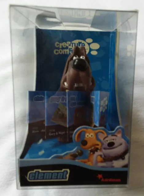 Creature Comforts Clement The Bloodhound Figure Collectable .Brand new in box.