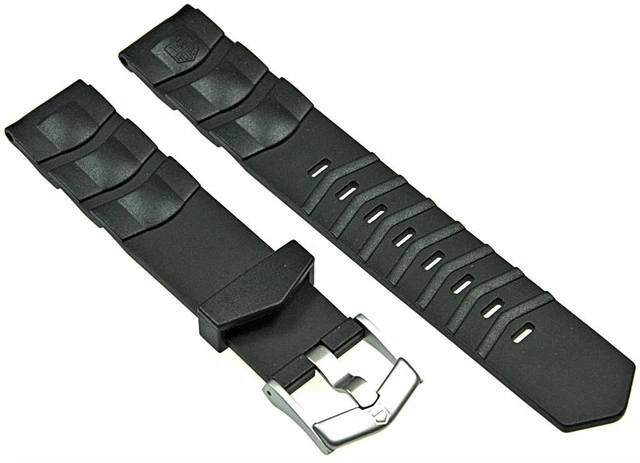 Bracelet droit en caoutchouc pour Tag Heuer® Formula 1 Solargraph Bleu WBY1112