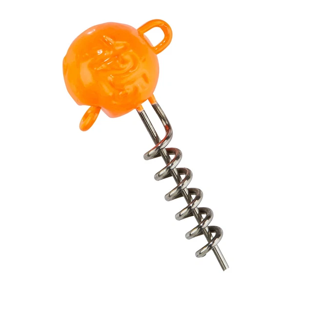 Balzer Shirasu UV-Aktive Screw In Jigheads orange 5 - 30g Schraub Blei Jigkopf