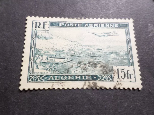 Algerien, 1946/47, Briefmarke Staubfilterbeutel 3, Post Luft Plane, Werte, VF