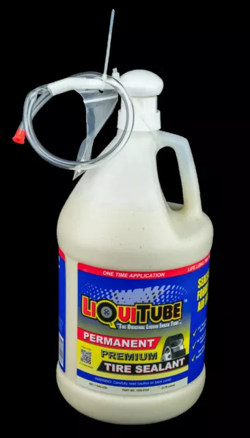 LiquiTube® Tire Sealant with Pump 1220-0128 1 Gallon Jug