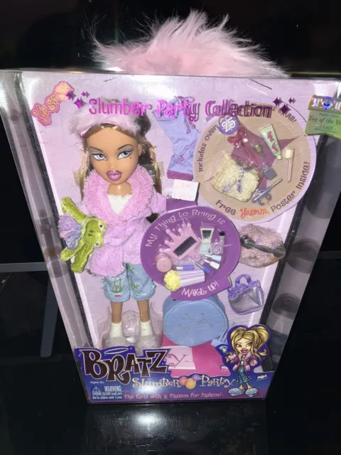 NEW VTG 2002 MGA Entertainment Bratz Slumber Party Yasmin Doll & Acc *READ  $499.72 - PicClick AU