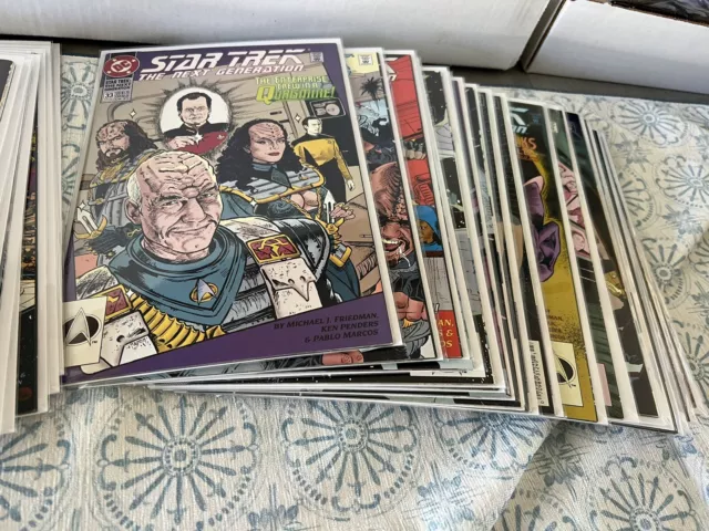 Star Trek - The Next Generation DC Comics Vintage Lot of 38 Comic Books 2