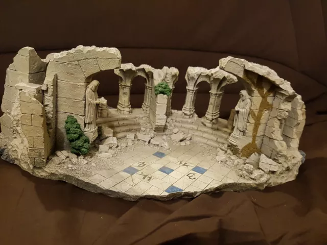 Diorama  Amon Sul / Weatehrtop / Mont venteux  Forge World  peint, à recoller