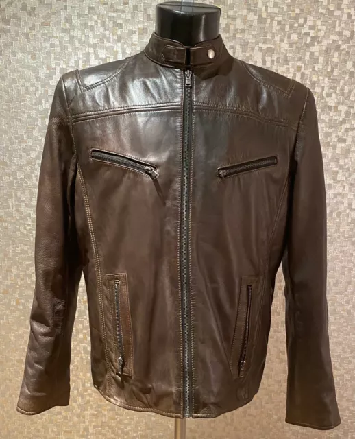 Rksports Mens  Style FLASH Fashion Leather jacket