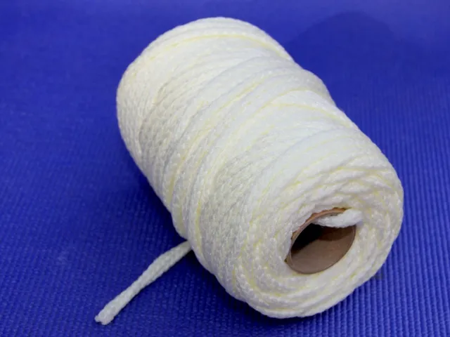Vtg, Open Macrame Craft Cord /Twisted String - Off White - Large Roll Partial