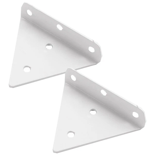 Gosknor 5 Supporti Da Muro Per Esposizione Mattoncini Da Costruzione - Mensole In Plastica E Acciaio Con Viti - Ripiani Per Collezione E Souvenir - Colore Nero - 4