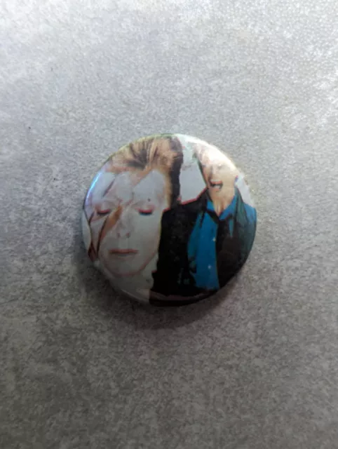 Vintage 80s David Bowie PIN BADGE Purchased Around 1986