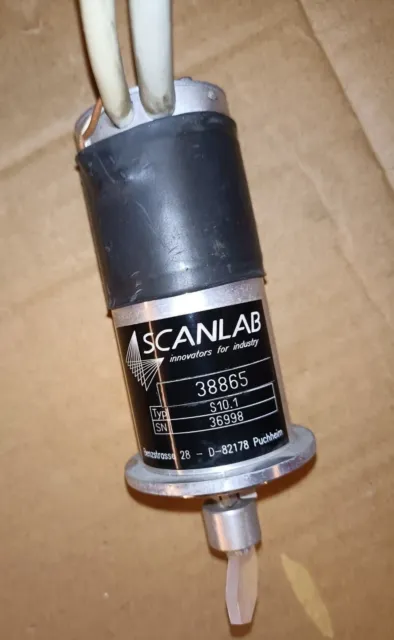 A Set of SCANLAB S10.1 X, Y Scanning Galvanometer for Laser Marking Head