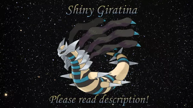 ✨ SHINY GIRATINA ✨ ORIGIN FORM ✨ MAX EFFORT ✨ Shiny Pokemon