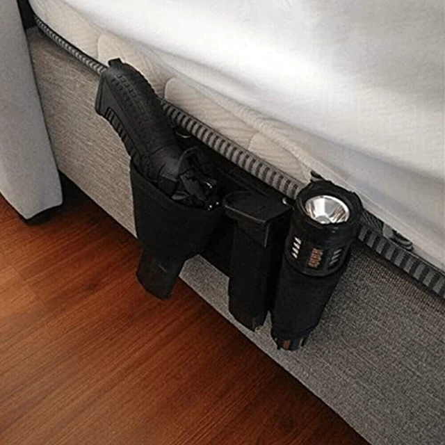 Concealed Carry Car Seat Pistol Holster Mattress Bed Gun Holster Magazine Pouch